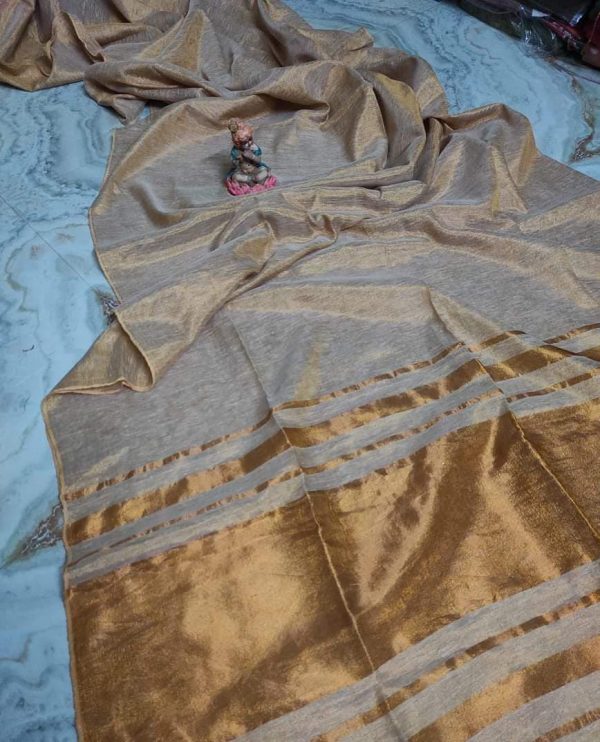 Tissue Linen Exclusive Sarees